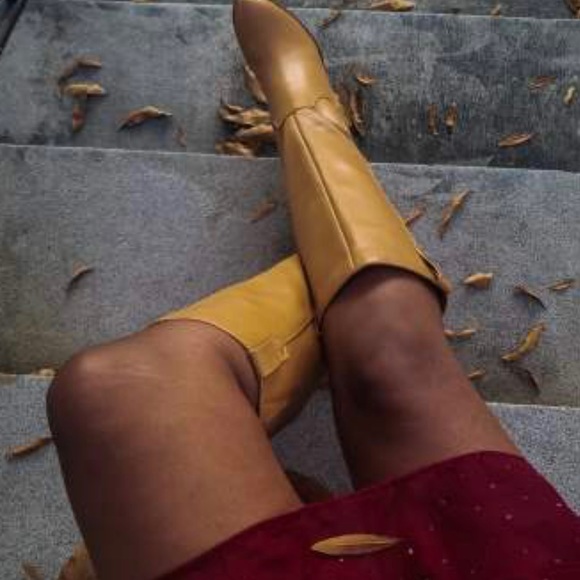 👢RIDING BOOTS TAN 4 SIZES - Picture 2 of 11